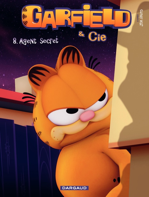 Couverture ebook de Garfield & Cie - Tome 8 - Agent secret, de Jim Davis