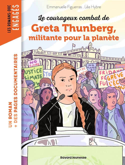 ebook cover of La véritable histoire de Greta Thunberg, militante pour la planète, by Emmanuelle Figueras