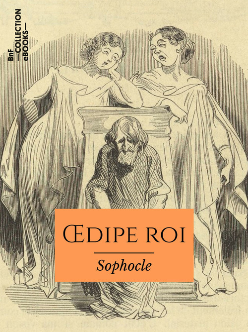 ebook cover of OEdipe roi, by Sophocle