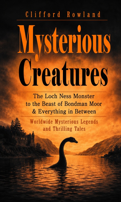 ebook cover of Mysterious Creatures: The Loch Ness Monster to the Beast of Bondman Moor & Everything in Between, by Clifford Rowland