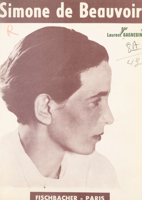 Couverture ebook de Simone de Beauvoir, de Laurent Gagnebin