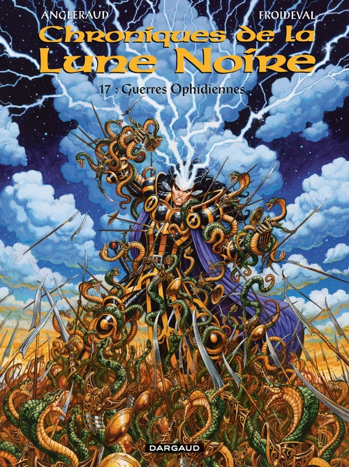 ebook cover of Les Chroniques de la Lune Noire - Tome 17 - Guerres Ophidiennes, by François Froideval, Fabrice Angleraud