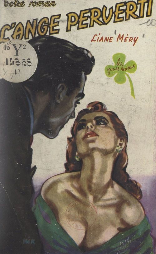 Couverture ebook de L'ange perverti, de Liane Mery