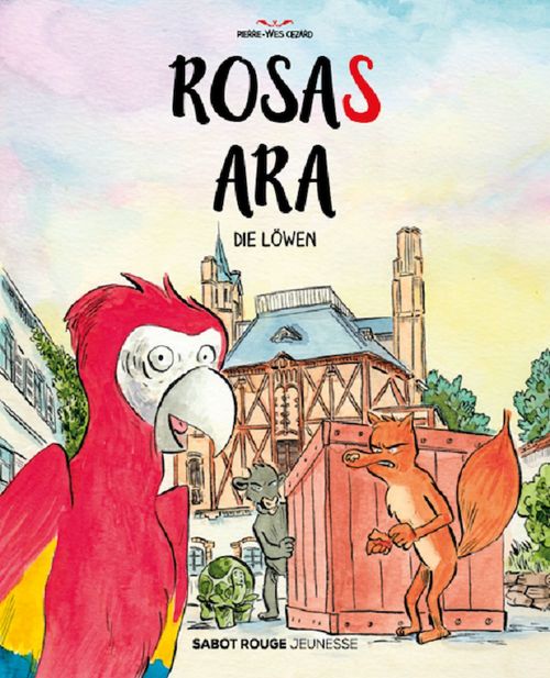 ebook cover of Rosas Ara - Die Löwen, by Pierre-Yves Cezard