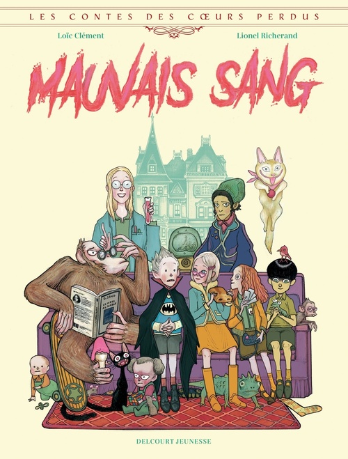 Couverture ebook de Les Contes des coeurs perdus - Mauvais Sang, de Loïc Clément