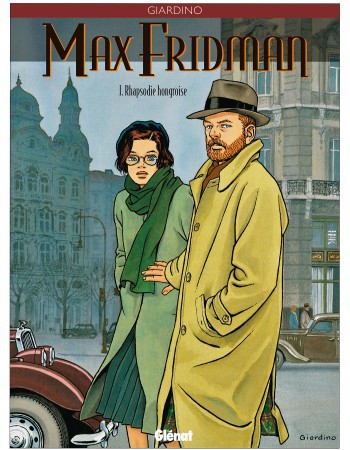 Couverture ebook de Max Fridman - Tome 01, de Vittorio Giardino