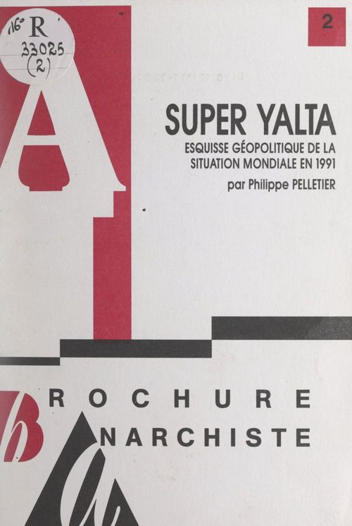 ebook cover of Super Yalta, by Philippe Pelletier