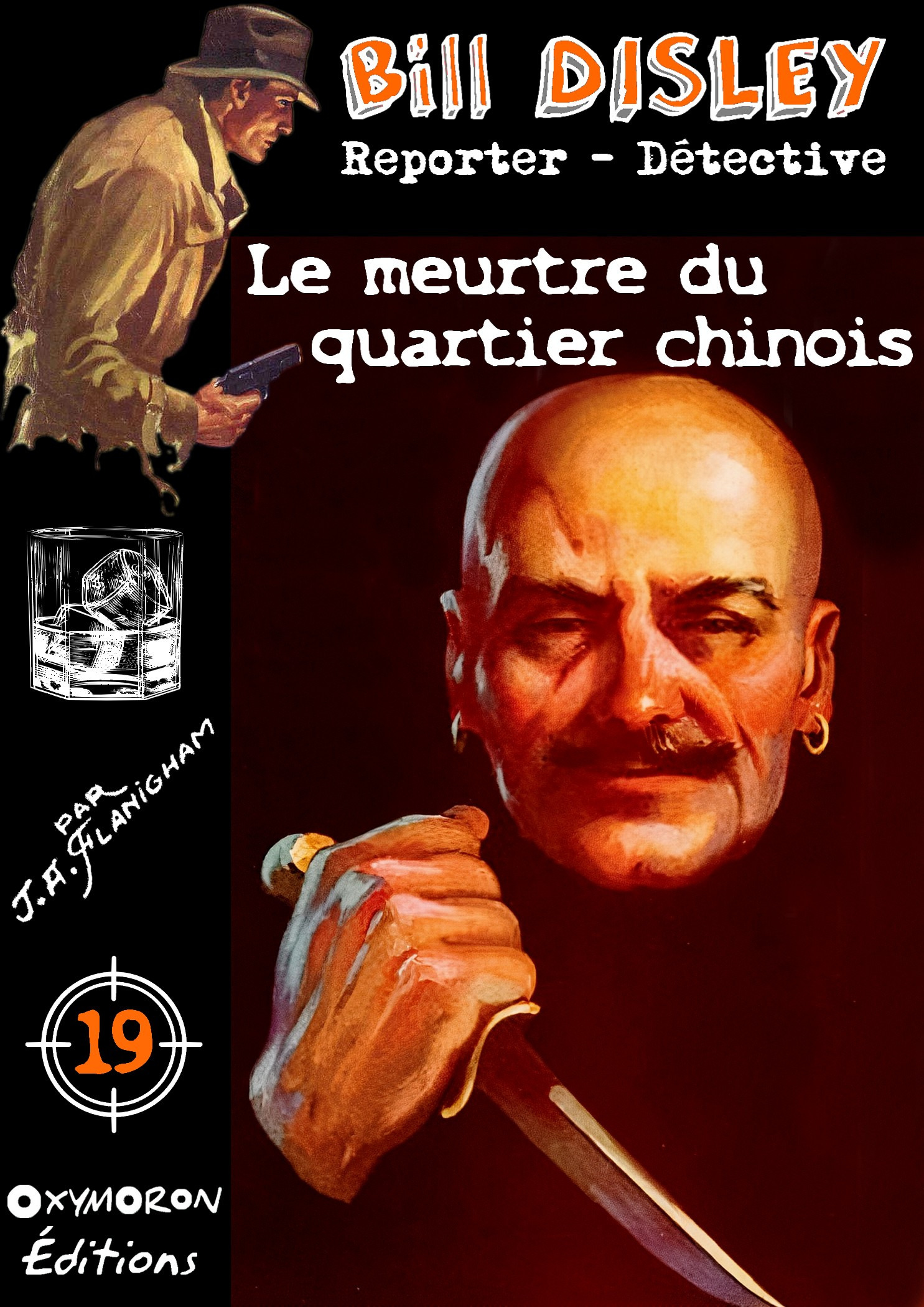 Couverture ebook de Le meurtre du quartier chinois, de J. A. Flanigham