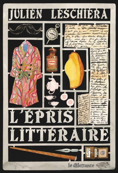 Couverture ebook de L'Épris littéraire, de Julien Leschiera