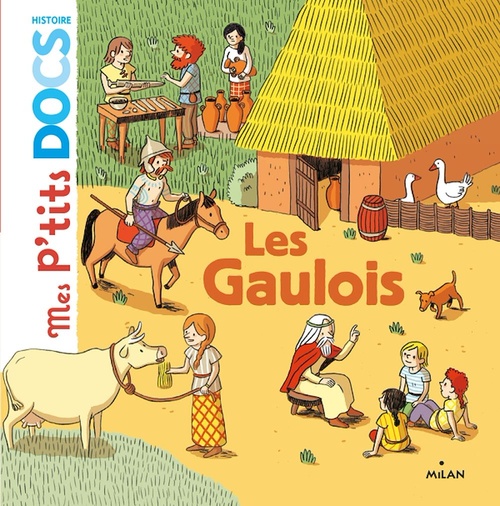 Couverture ebook de Les Gaulois, de Stéphanie Ledu