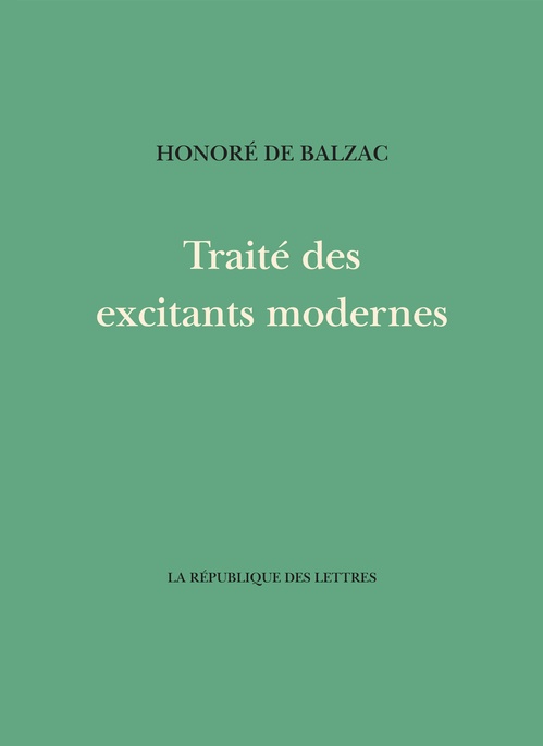 Couverture ebook de Traité des excitants modernes, de Honoré de Balzac