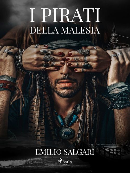 ebook cover of I pirati della Malesia, by Emilio Salgari
