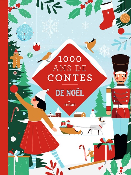 ebook cover of Mille ans de contes Noël, by Marie-Agnès Gaudrat, Eve Pourcel