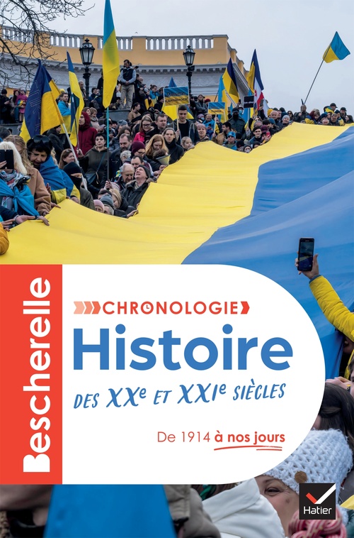 Couverture ebook de Bescherelle - Chronologie de l'histoire des XXe et XXIe siècles, de Marielle Chevallier, Axelle Guillausseau, Jean-Philippe Renaud, André Ropert