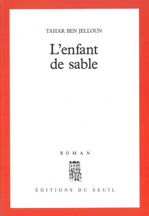 ebook cover of L'Enfant de sable, by Tahar Ben Jelloun