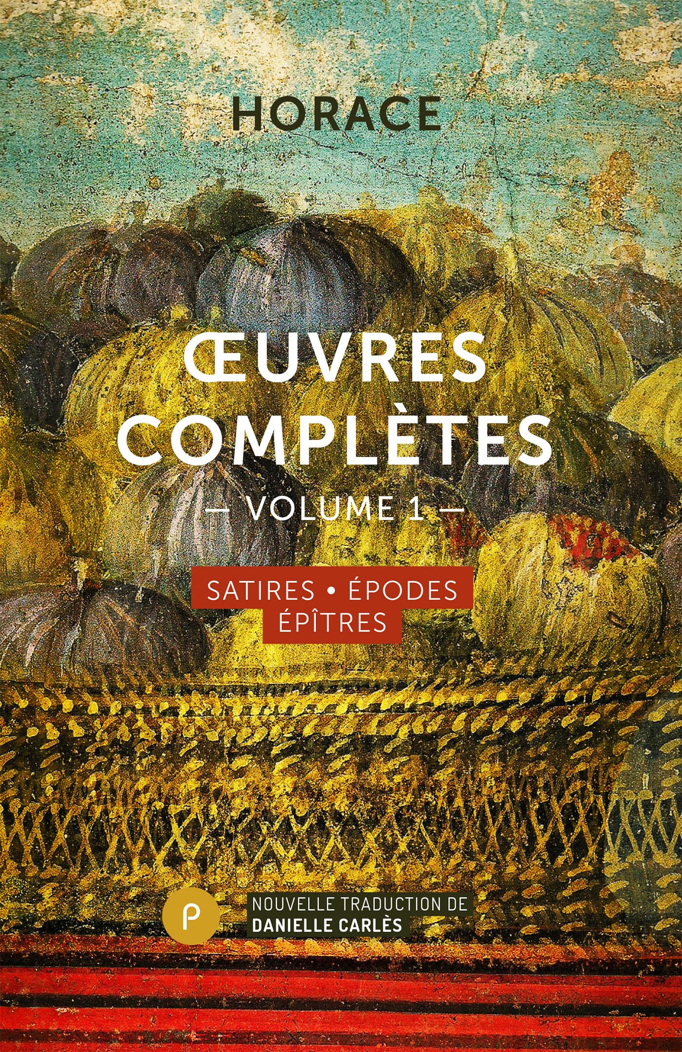 Couverture ebook de OEuvres complètes, de Horace