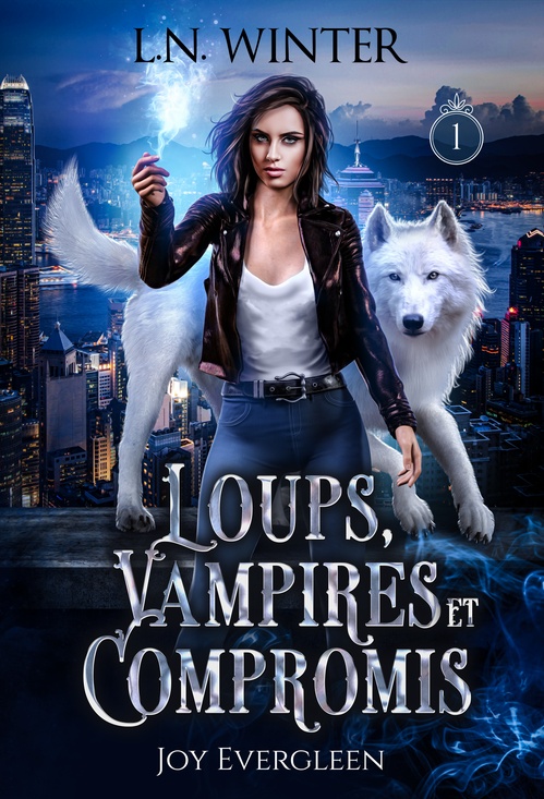 ebook cover of Loups, vampires et compromis, by L. N. Winter