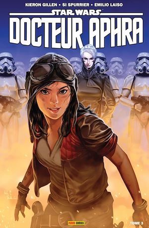 ebook cover of Star Wars: Docteur Aphra T03, by Kieron Gillen, Simon Spurrier, Emilio Laiso