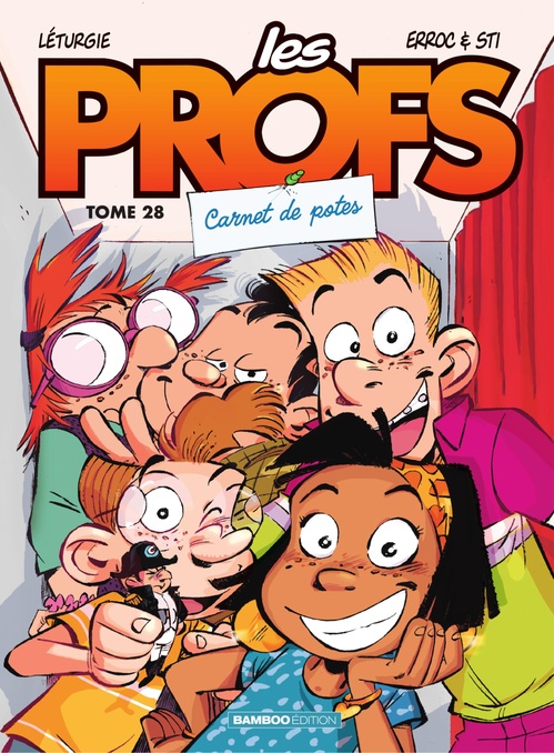ebook cover of Les Profs - Tome 28 - Carnet de potes, by ERROC, STI