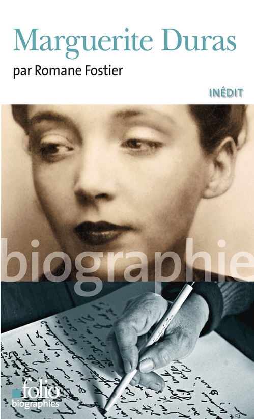 Couverture ebook de Marguerite Duras, de Romane Fostier