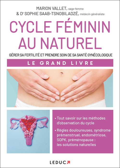 Couverture ebook de Cycle féminin, de Sophie Saab-tsnobiladzé, Marion Vallet