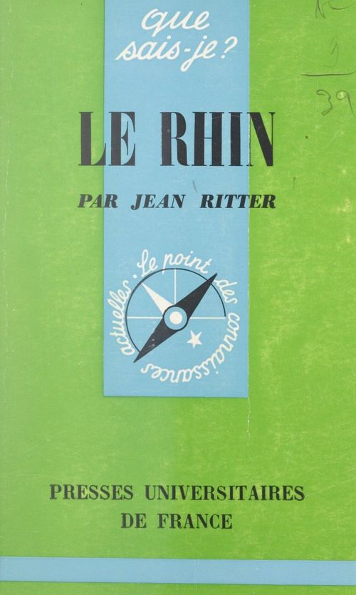 Couverture ebook de Le Rhin, de Jean Ritter