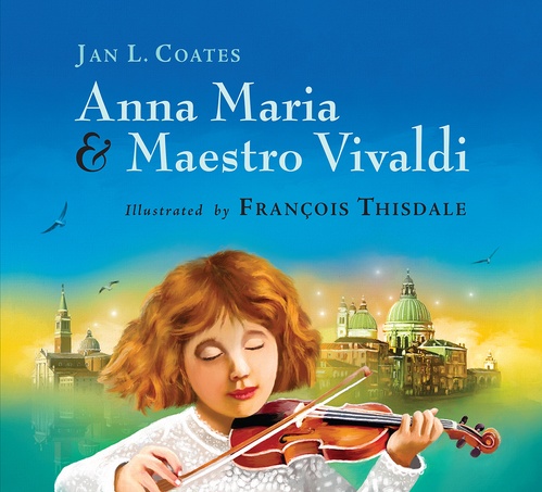 Couverture ebook de Anna Maria & Maestro Vivaldi, de Jan Coates