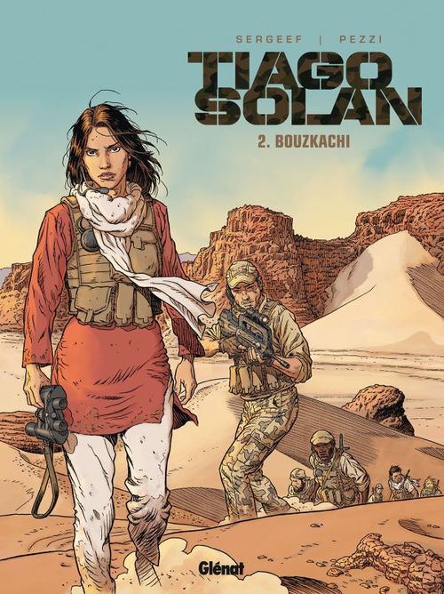 Couverture ebook de Tiago Solan - Tome 02, de Nathalie Sergeef, Fabio Pezzi