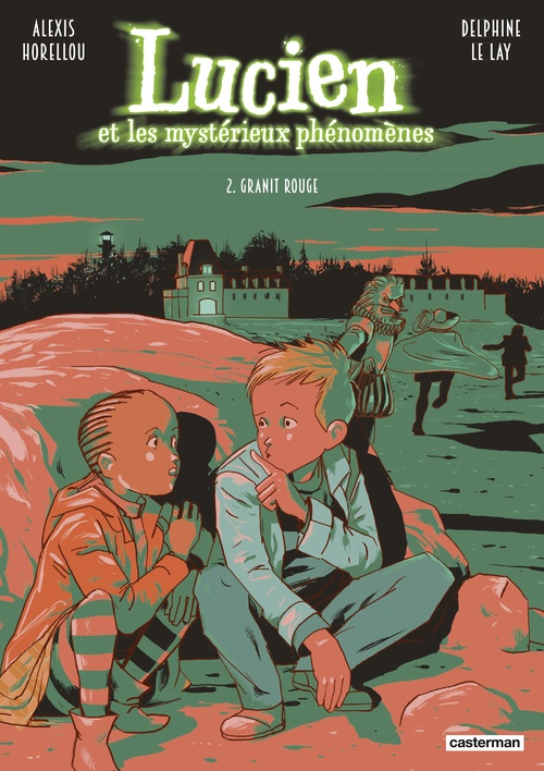 ebook cover of Lucien et les mystérieux phénomènes (Tome 2) - Granit rouge, by Delphine Le Lay