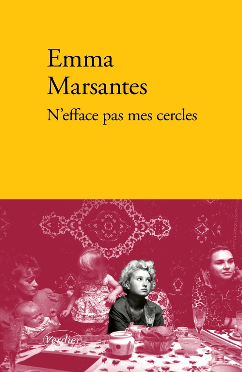 Couverture ebook de N'efface pas mes cercles, de Emma Marsantes