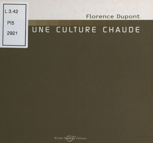 ebook cover of Bug (3) : Pour une culture chaude, by Dupont Florence