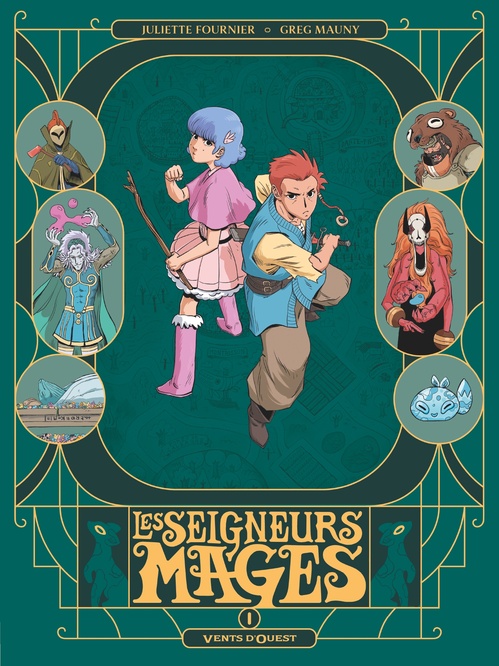 ebook cover of Les Seigneurs Mages - Tome 01, by Greg Mauny
