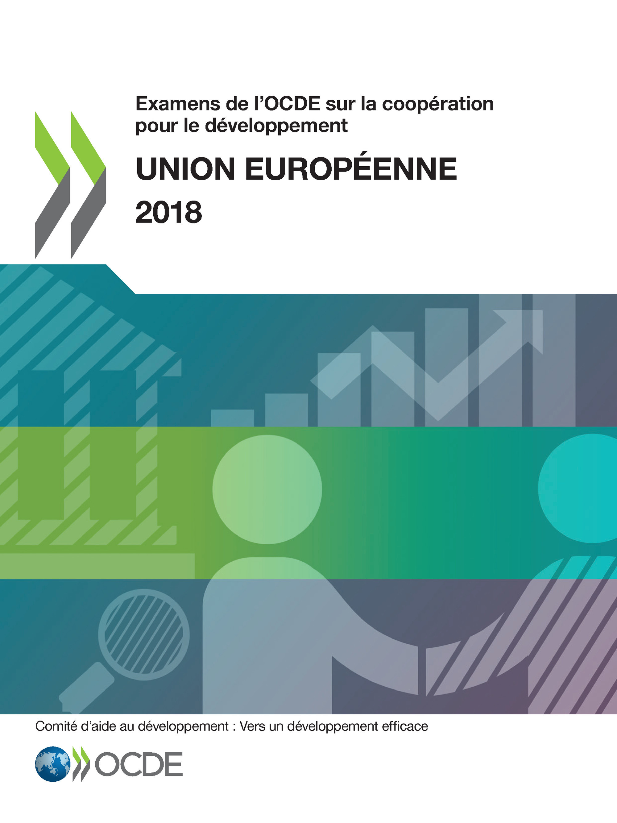 Couverture ebook de Examens de l'OCDE sur la coopération pour le développement : Union européenne 2018, de Collectif