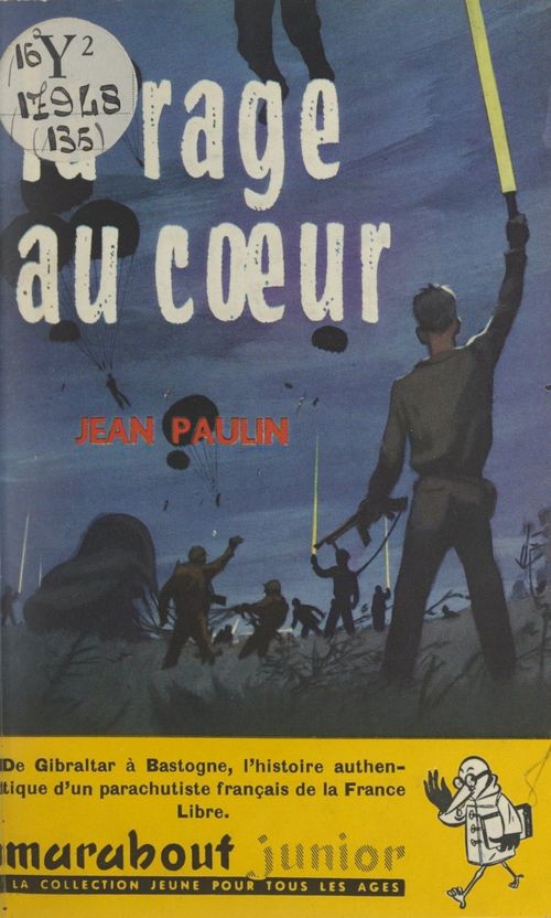 Couverture ebook de La rage au coeur, de Jean Paulin