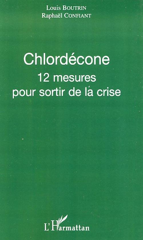 ebook cover of Chlordécone, by Louis Boutrin, Raphaël Confiant
