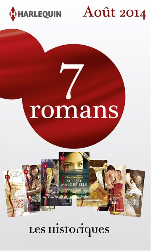 Couverture ebook de 7 romans Les Historiques (n°635 à 641 - août 2014), de Collectif