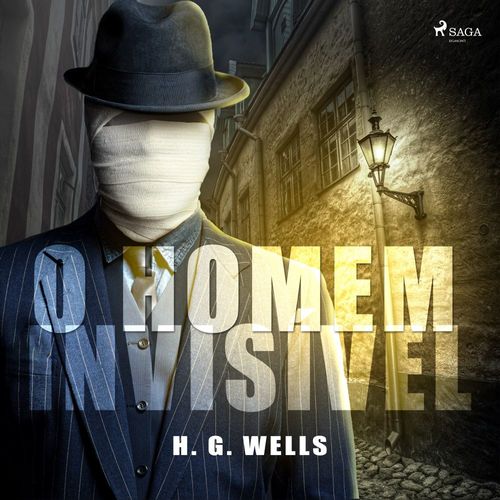 Couverture audiobook de O homem invisível, de H. G. Wells
