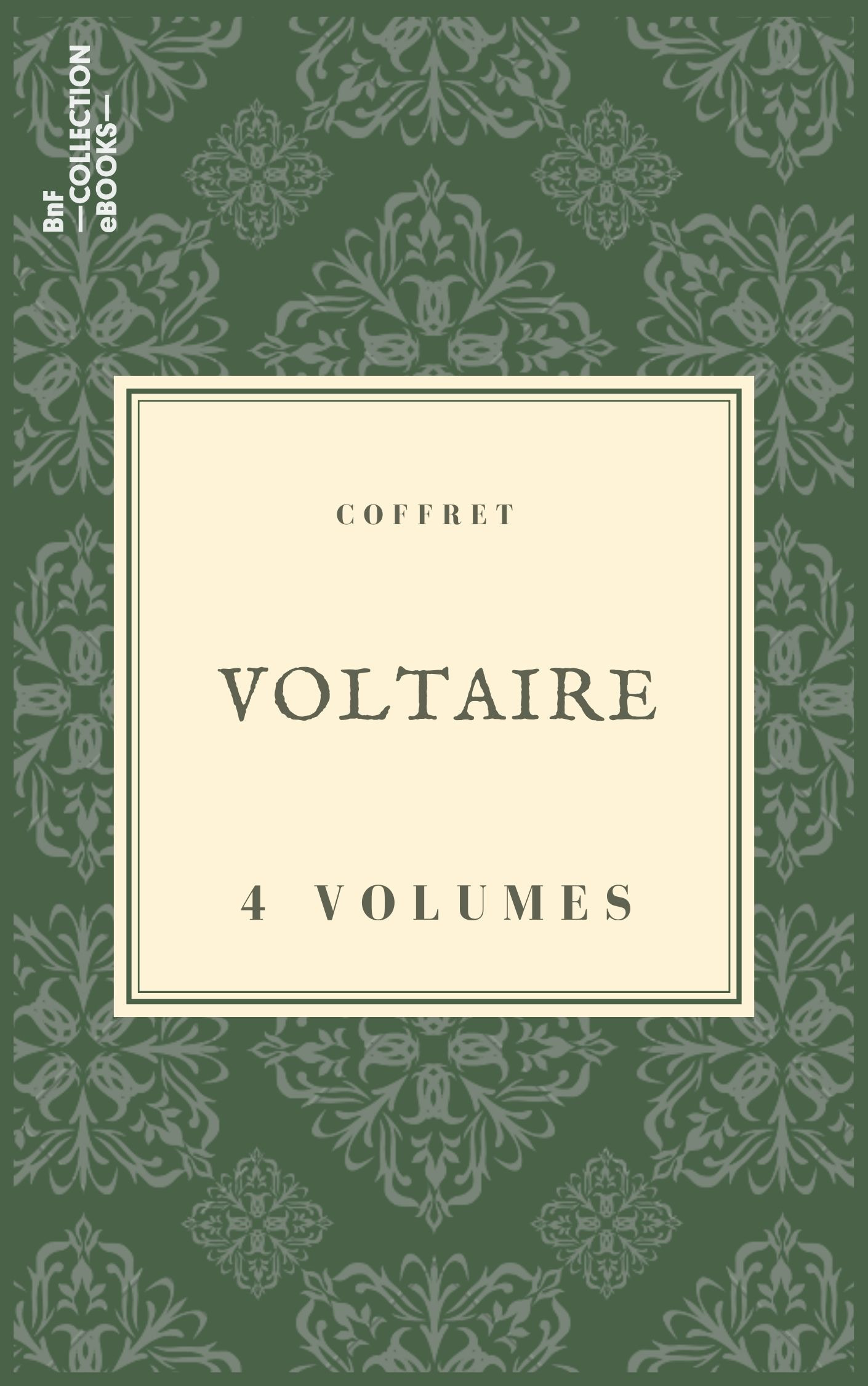 Couverture ebook de Coffret Voltaire, de Voltaire
