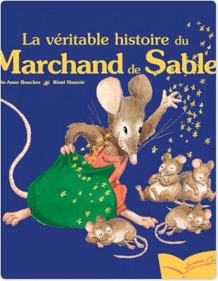 Couverture ebook de La véritable histoire du marchand de sable, de Boucher-M.A+Hamoir-R