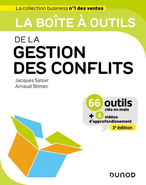 Couverture ebook de La boîte à outils de la Gestion des conflits, de Jacques Salzer, Arnaud Stimec