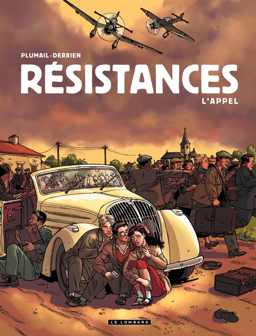 Couverture ebook de Résistances - Tome 1 - L'Appel, de Derrien, Plumail