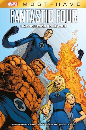 ebook cover of Best of Marvel (Must-Have) : Fantastic Four - Une solution pour tout, by Jonathan Hickman