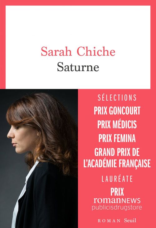 ebook cover of Saturne, by Sarah Chiche
