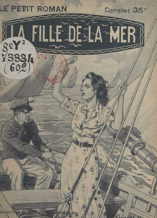 Couverture ebook de La fille de la mer, de Jean Namur