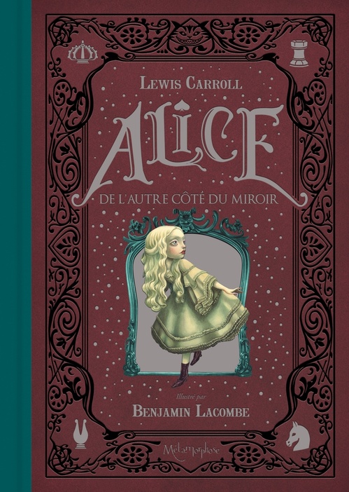 ebook cover of Alice de l'autre côté du miroir, by Benjamin Lacombe