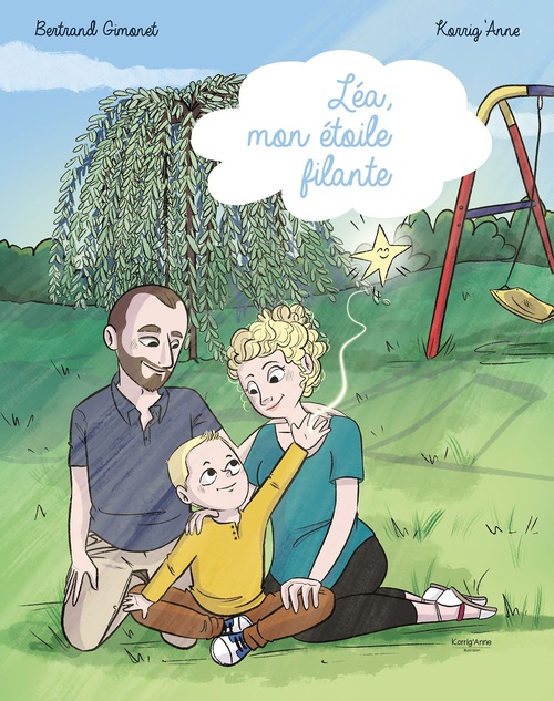 Couverture ebook de Léa, mon étoile filante, de Bertrand Gimonet