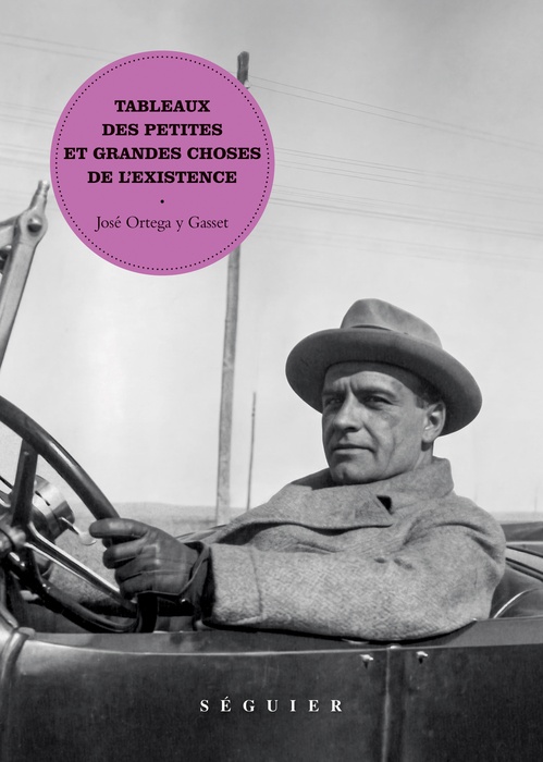 ebook cover of Tableaux des petites et grandes choses de l'existence, by José Ortega y Gasset
