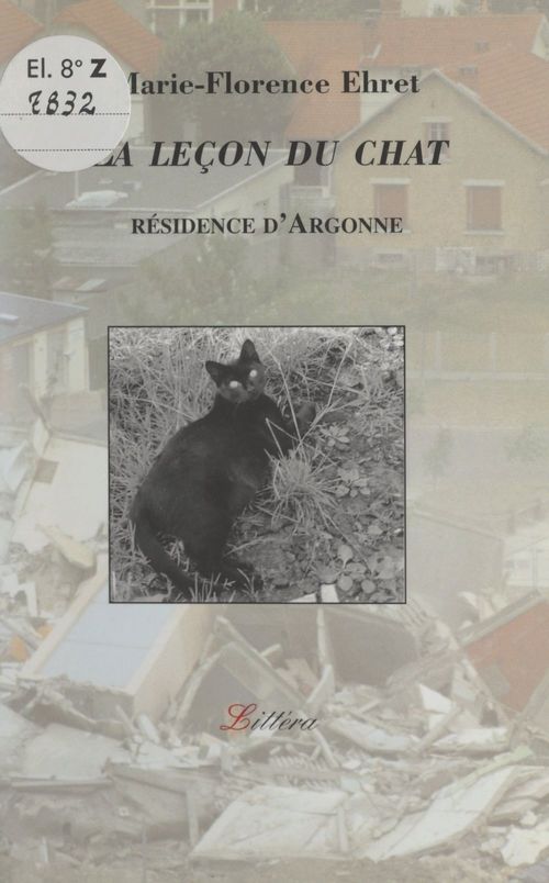 Couverture ebook de La leçon du chat, de Marie-Florence Ehret