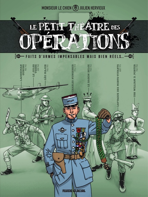 Couverture ebook de Le petit théâtre des opérations - Tome 3, de Odieux Connard