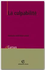 Couverture ebook de La culpabilité, de Nathalie Sarthou-Lajus